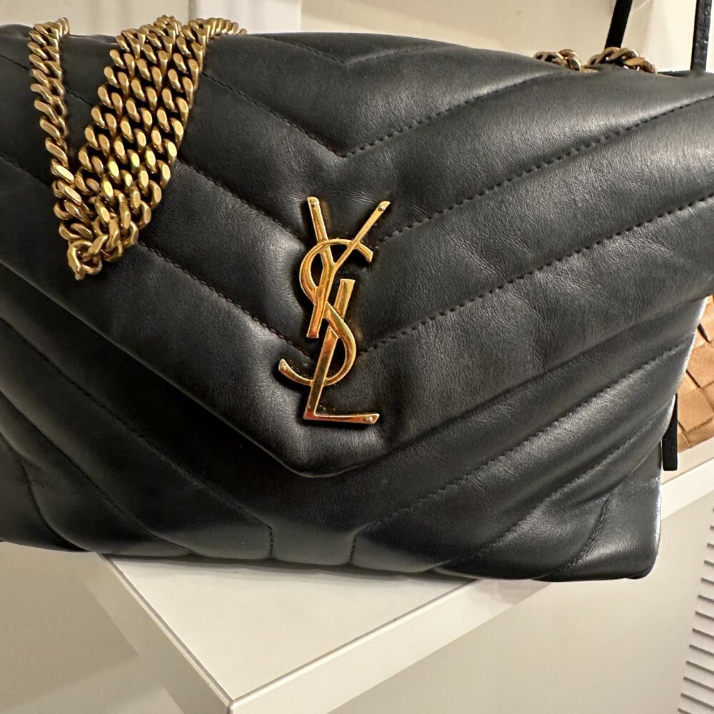YSL - LouLou Small YSL Shoulder bag in quilted leather